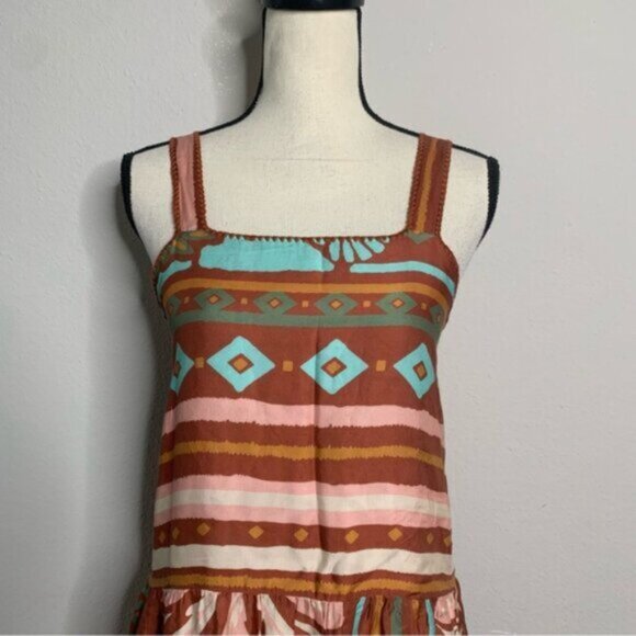 NWT Maaji Garden Engraving Adelina Boho Maxi Dress - Picture 9 of 15